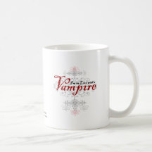 Je suis dans l'amour avec un vampire tasses à café