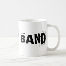 Je suis dans une bande tasses à café