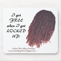 Je suis devenu LIBRE quand gotLOCKED d'I ! ,     … Tapis De Souris