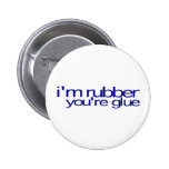 Je suis en caoutchouc vous suis colle badges avec agrafe