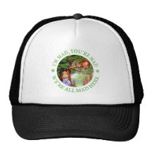 Je suis FOU, VOUS suis FOU, NOUS suis TOUS FOU ICI Casquette