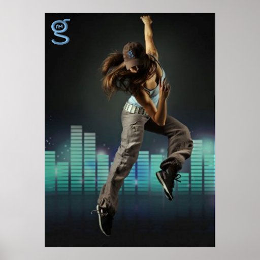 Je suis habillement de G - affiche de danse