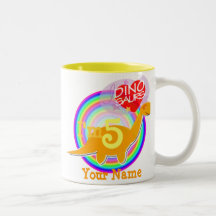 Je suis la tasse nommée de Dinos de célébration de