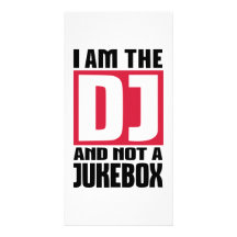 Je suis le DJ pas un juke-box Photocarte Personnalisée