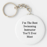 Je suis le meilleur instructeur de natation que vo porte-clé