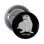 Je suis le morse badges avec agrafe