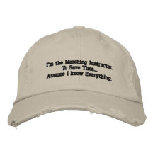 Je suis l'instructeur de marche… casquette de baseball