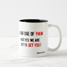 Je suis l'un d'entre "eux " mugs