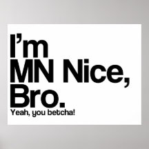 Je suis manganèse Nice Bro ouais vous affiche drôl