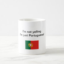 "Je suis ne hurlant pas moi suis simplement portug