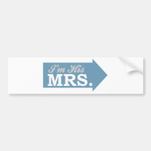 Je suis sa Mme (la flèche bleue) Adhésifs Pour Voiture