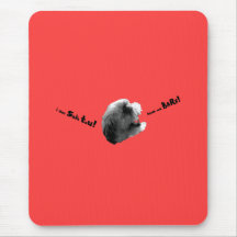 Je suis Shih que Tzu m'entendent écorcer Mousepad Tapis De Souris
