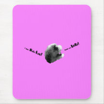 Je suis Shih que Tzu m'entendent écorcer Mousepad Tapis De Souris