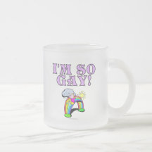 Je suis si gai ! mug à café
