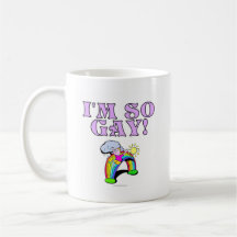 Je suis si gai ! mugs