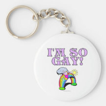 Je suis si gai ! porte-clefs
