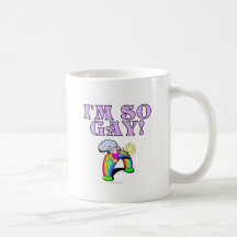 Je suis si gai ! tasse à café