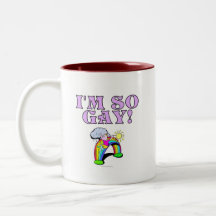 Je suis si gai ! tasses à café