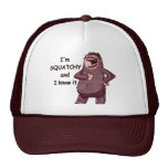Je suis SQUATCHY ET JE LE SAIS - logo drôle de Big Casquette De Camionneur