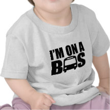 Je suis sur un autobus t-shirt