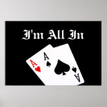 Je suis tout en affiche de tisonnier