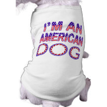 Je suis un chien américain manteau pour animal domestique