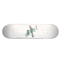 Je suis un garçon de la Californie Plateaux De Skateboards