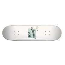 Je suis un garçon du Colorado Planche À Roulette