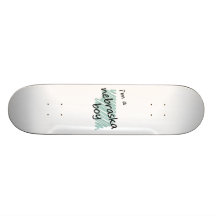 Je suis un garçon du Nébraska Planches À Roulettes Customisées
