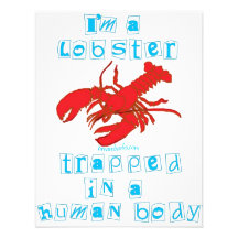 Je suis un homard invitations