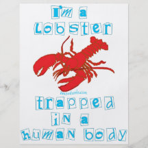 Je suis un homard tract