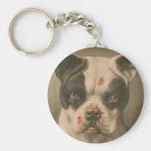 Je suis un mauvais chien ce qu'un peu le chien son porte-clef