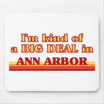 Je suis un peu une AFFAIRE à Ann Arbor Tapis De Souris