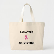 JE SUIS UN SUVIVOR VRAI ! SAC DE TOILE