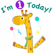 Je suis une aujourd'hui - conception de girafe photo en relief