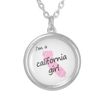 Je suis une fille de la Californie Pendentif