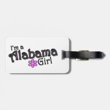 Je suis une fille de l'Alabama, fleur, étiquette f