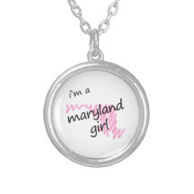 Je suis une fille du Maryland Pendentif