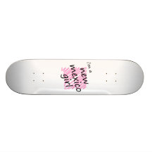 Je suis une fille du Nouveau Mexique Plateaux De Skateboards Customisés
