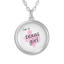 Je suis une fille du Texas Pendentif
