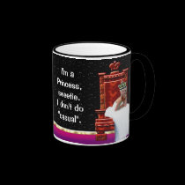 "Je suis une princesse, tasse de bonbon" tasses