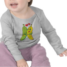 Je t'aime bananes t-shirts