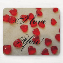 Je t'aime ! Conception Mousepad Tapis De Souris