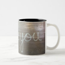 Je t'aime graffiti tasse à café