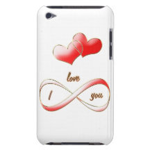 Je t'aime infiniment étuis iPod touch