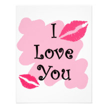 je t'aime invitations personnalisées