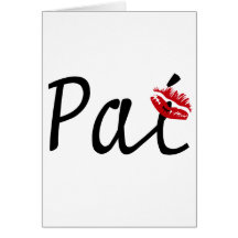 Je t'aime, papa carte de vœux