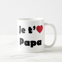 Je t'aime papa mug