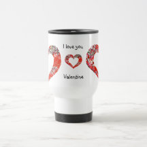 Je t'aime Valentine Tasse À Café