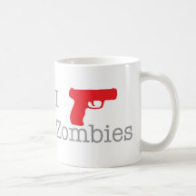 Je tire des zombis mug